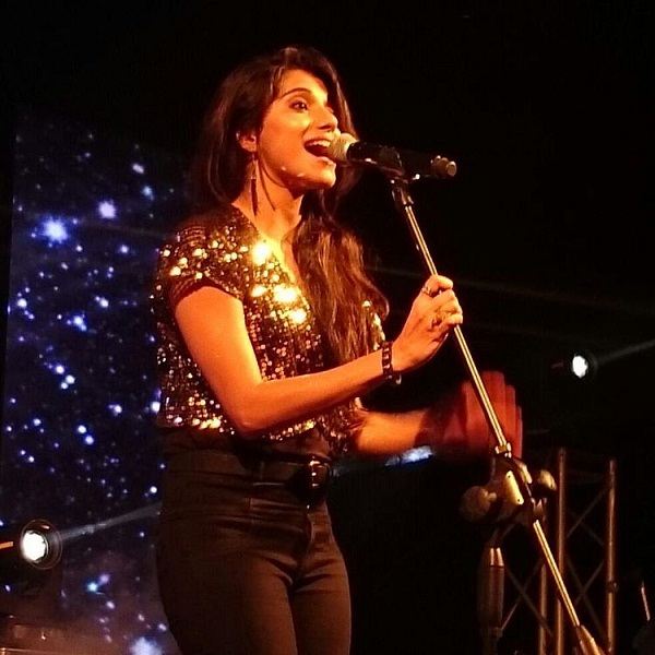 Neethusha-Cherckal-performing-at-an-event